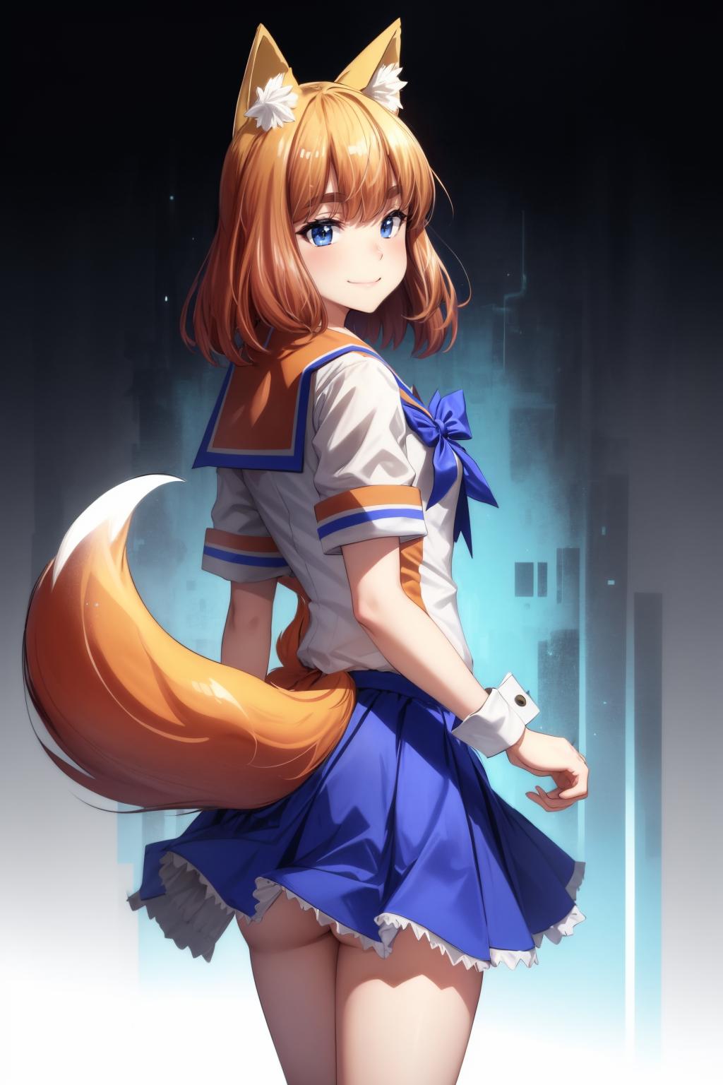 Anime Girl Mozilla Firefox Parody
